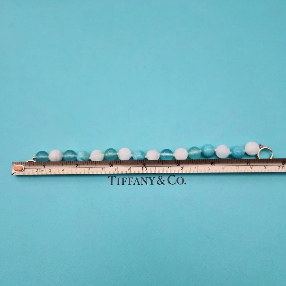 Tiffany & Co. Paloma Picasso Amazonite Moonstone Chalcedony Bracelet Necklace